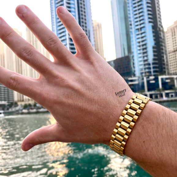 Braided Bracelet 5mm - Gold