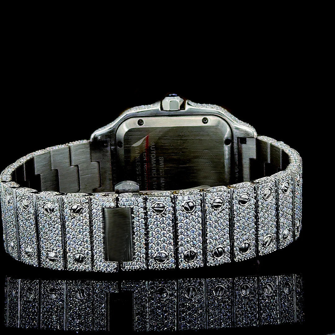 Santos Full Diamond Watch