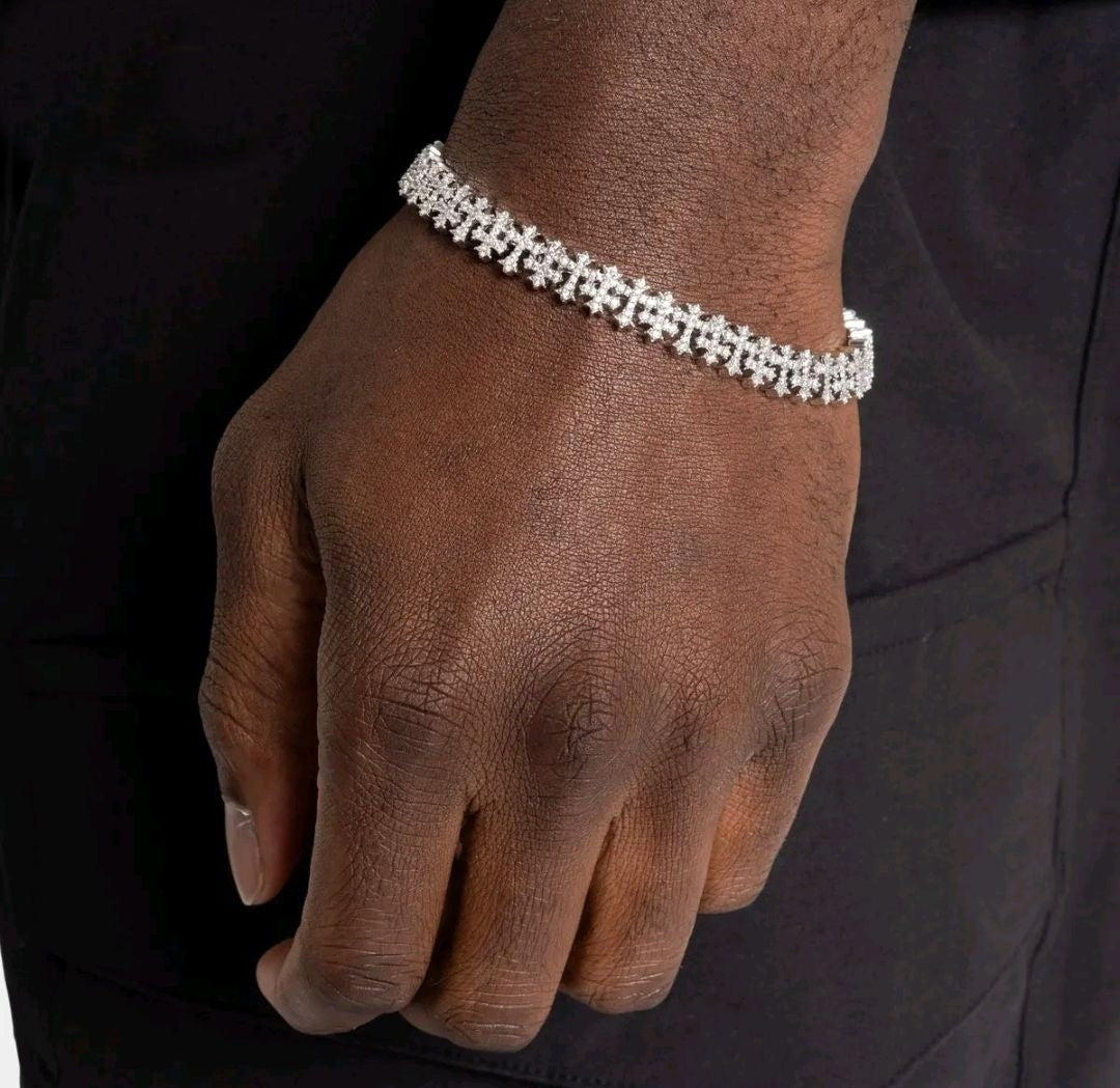 Diamond Tennis Bracelet 5mm - Silver 925