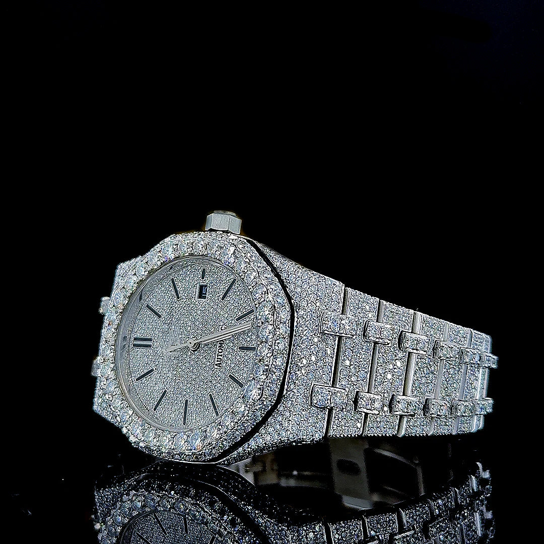 Reloj Piguet Full Diamond Moissanita 42MM