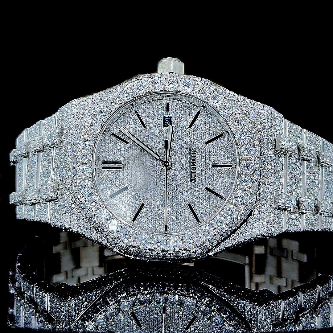 Reloj Piguet Full Diamond Moissanita 42MM