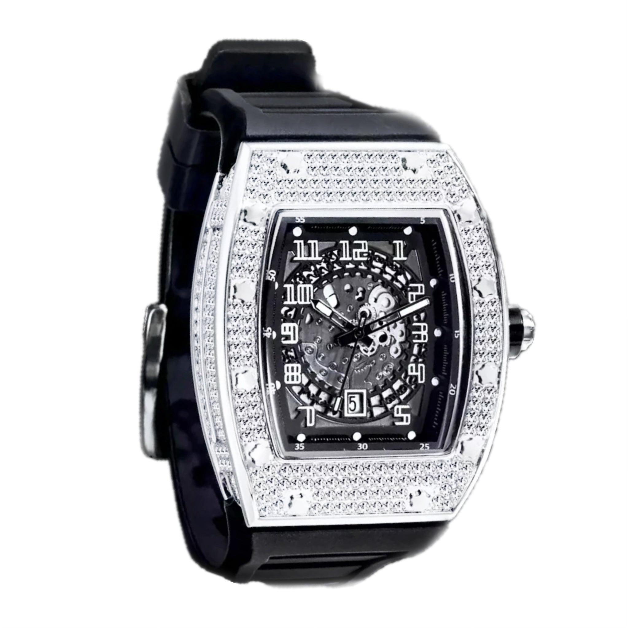 Reloj Miller Limited Edition Diamantado - Plata