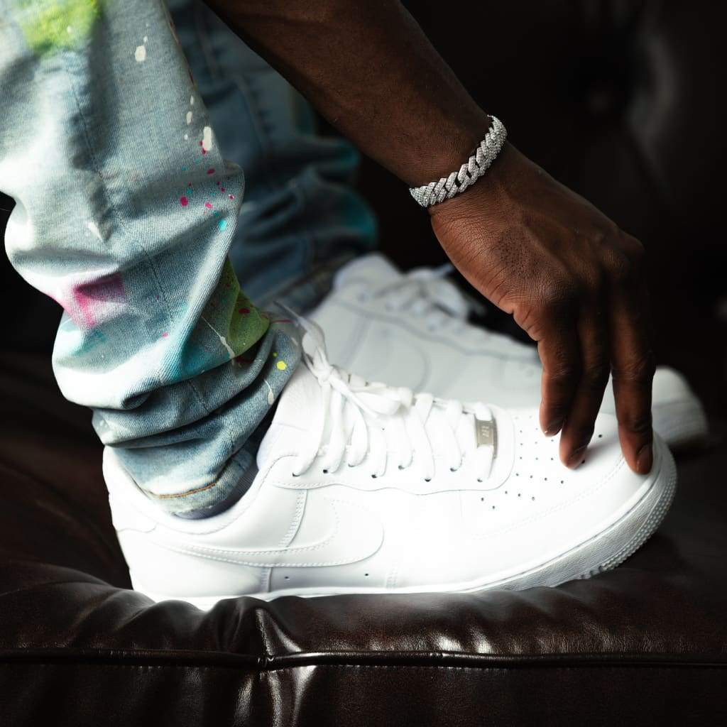 Miami Moissanite Armband 12mm Silber 925