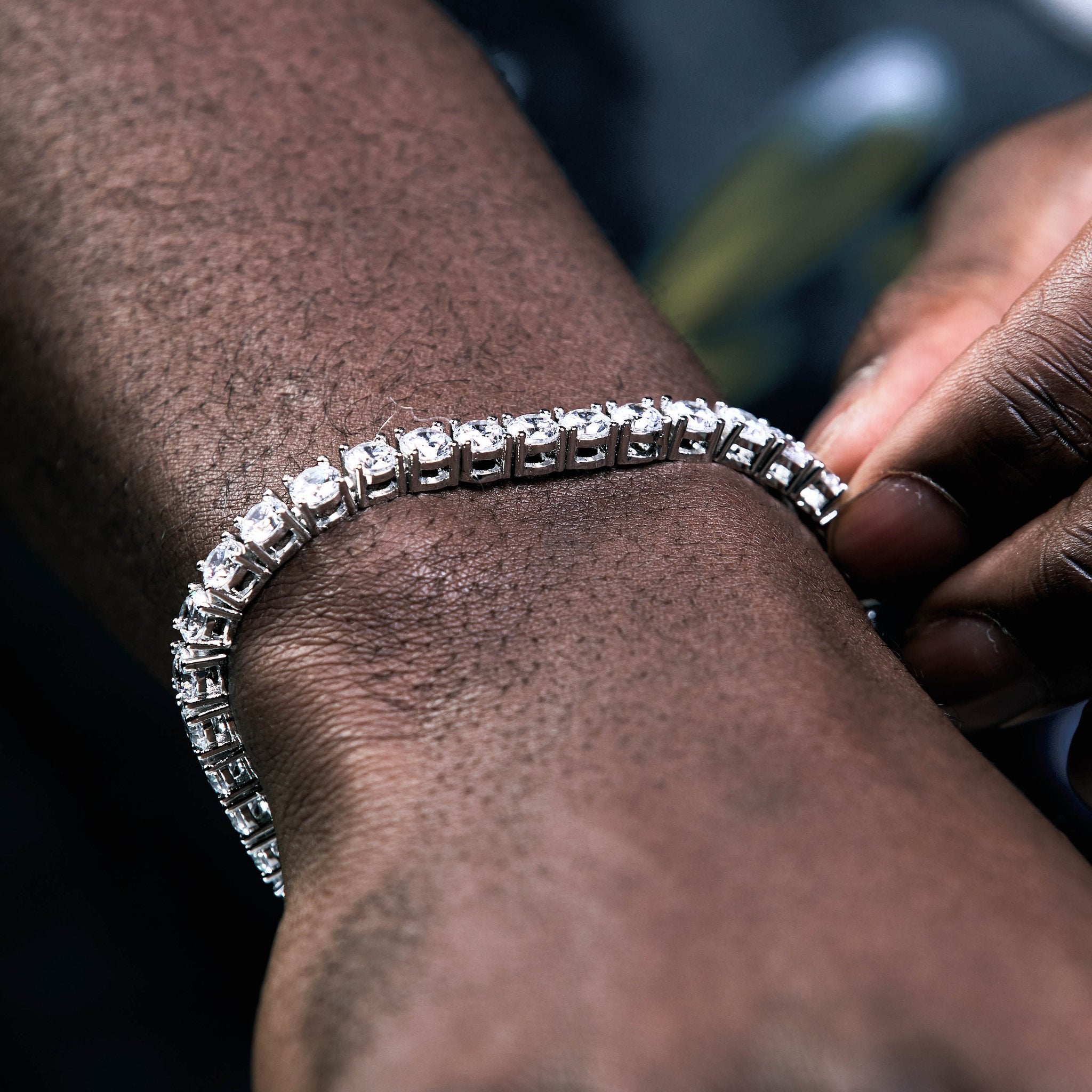 Diamond Tennis Bracelet 5mm - Silver 925