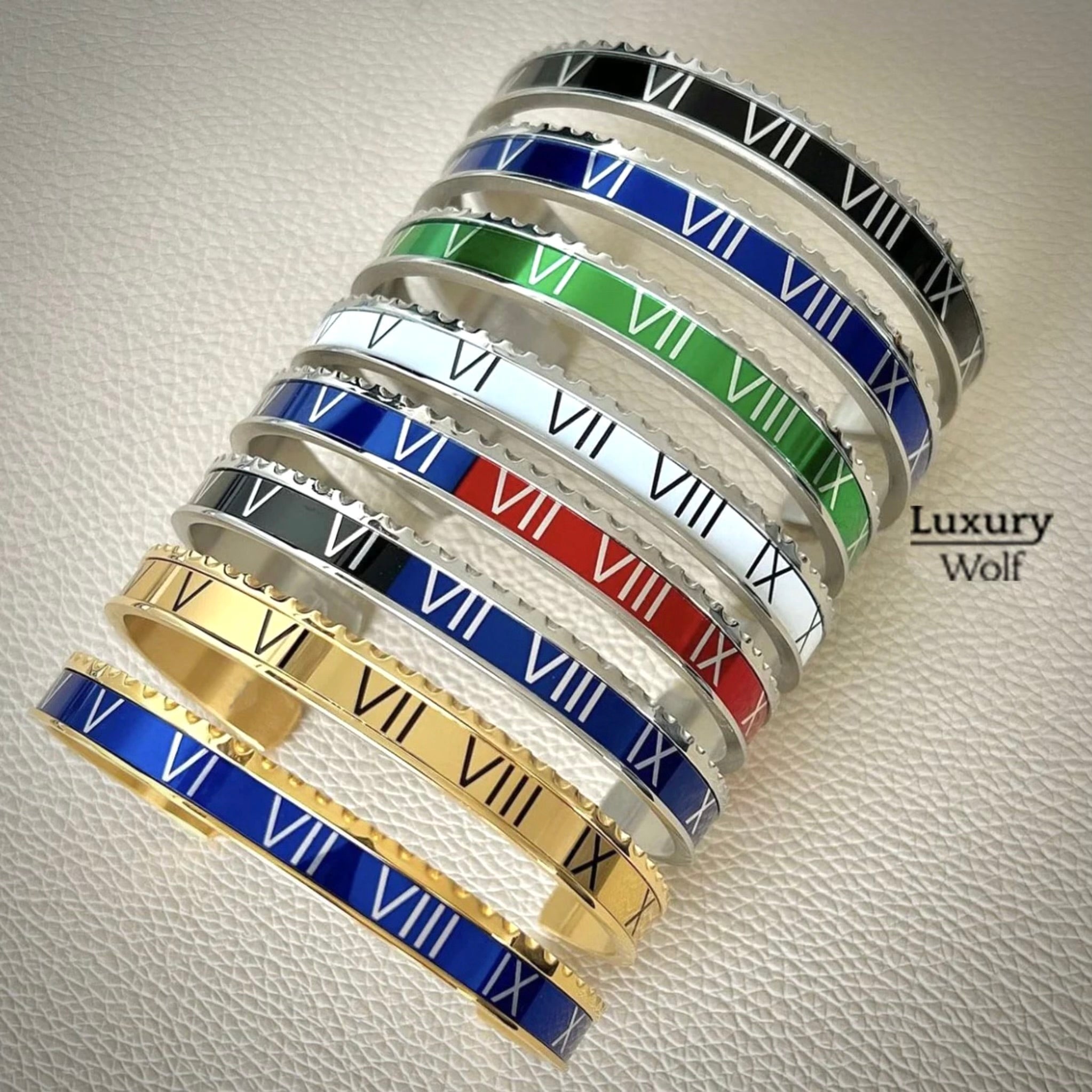 Diamond Bracelets Luxury Wolf