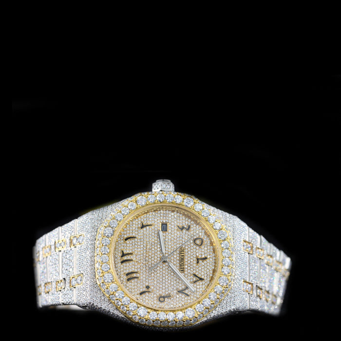 Reloj Piguet Arabic Full Diamond Moissanita 42MM