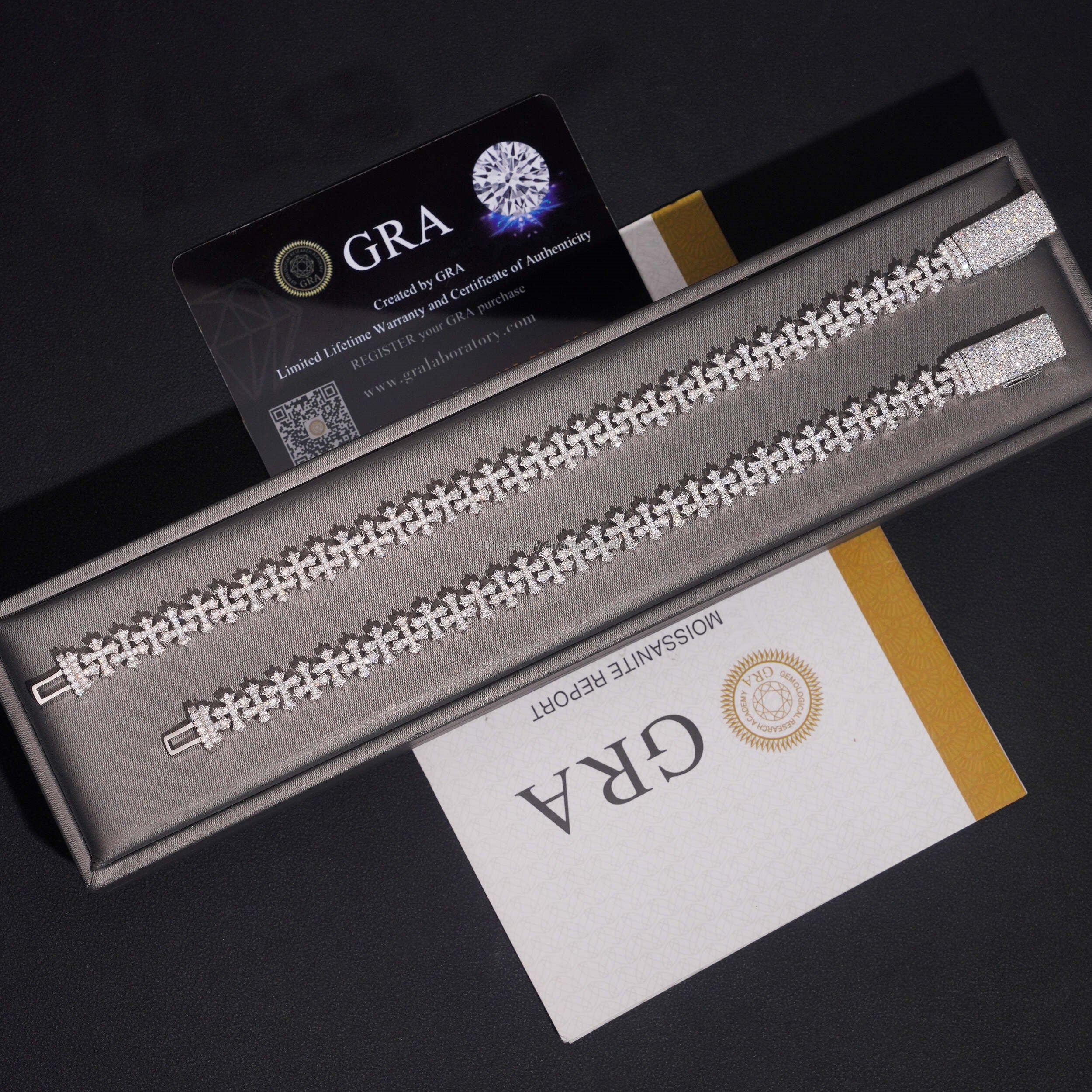 Diamond Tennis Bracelet 5mm - Silver 925