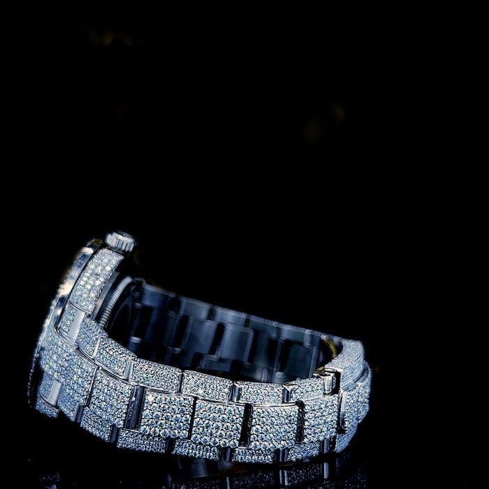 Arabic Full Diamond Watch