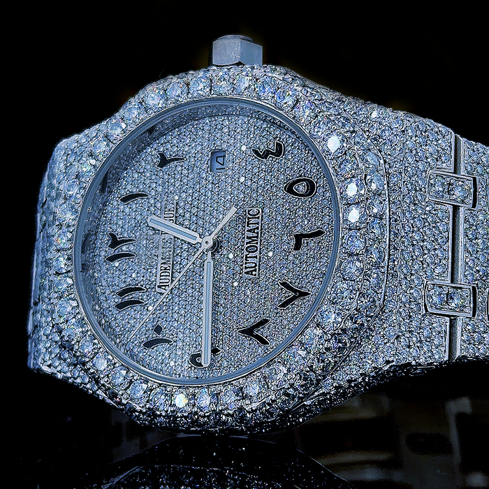 Piguet Arabic Full Diamond Watch