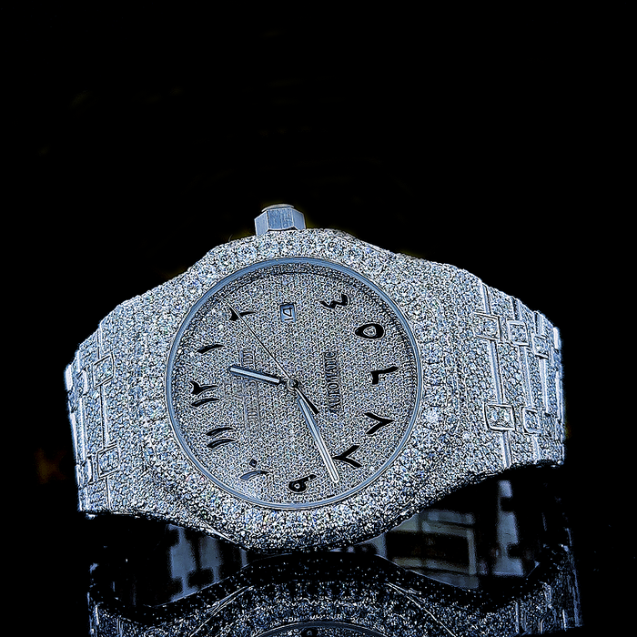 Piguet Arabic Full Diamond Watch