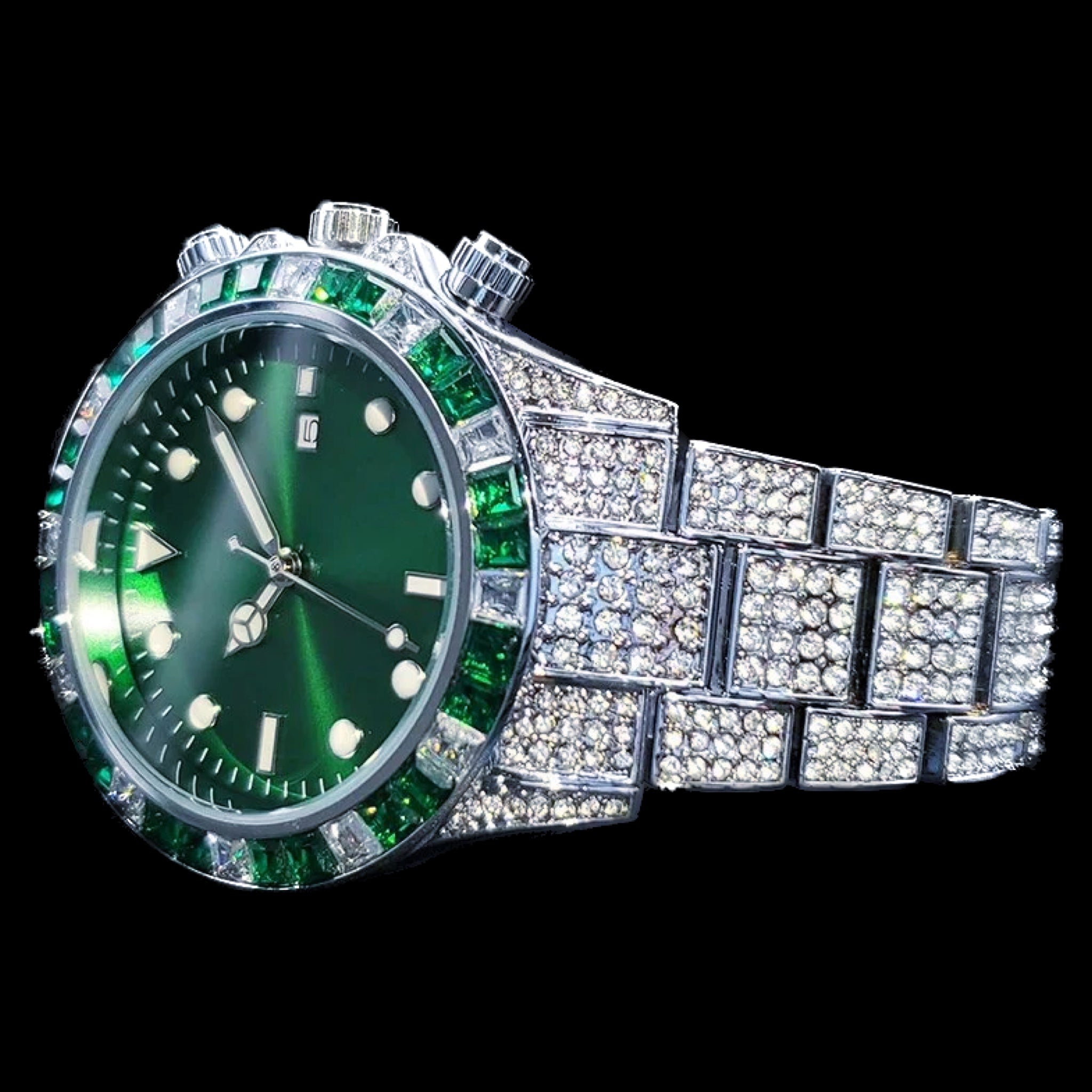 Master Watch - Silver &amp; Green