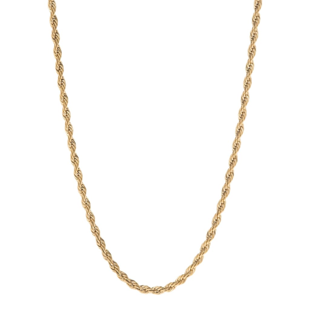 Braided Chain 3mm - Gold