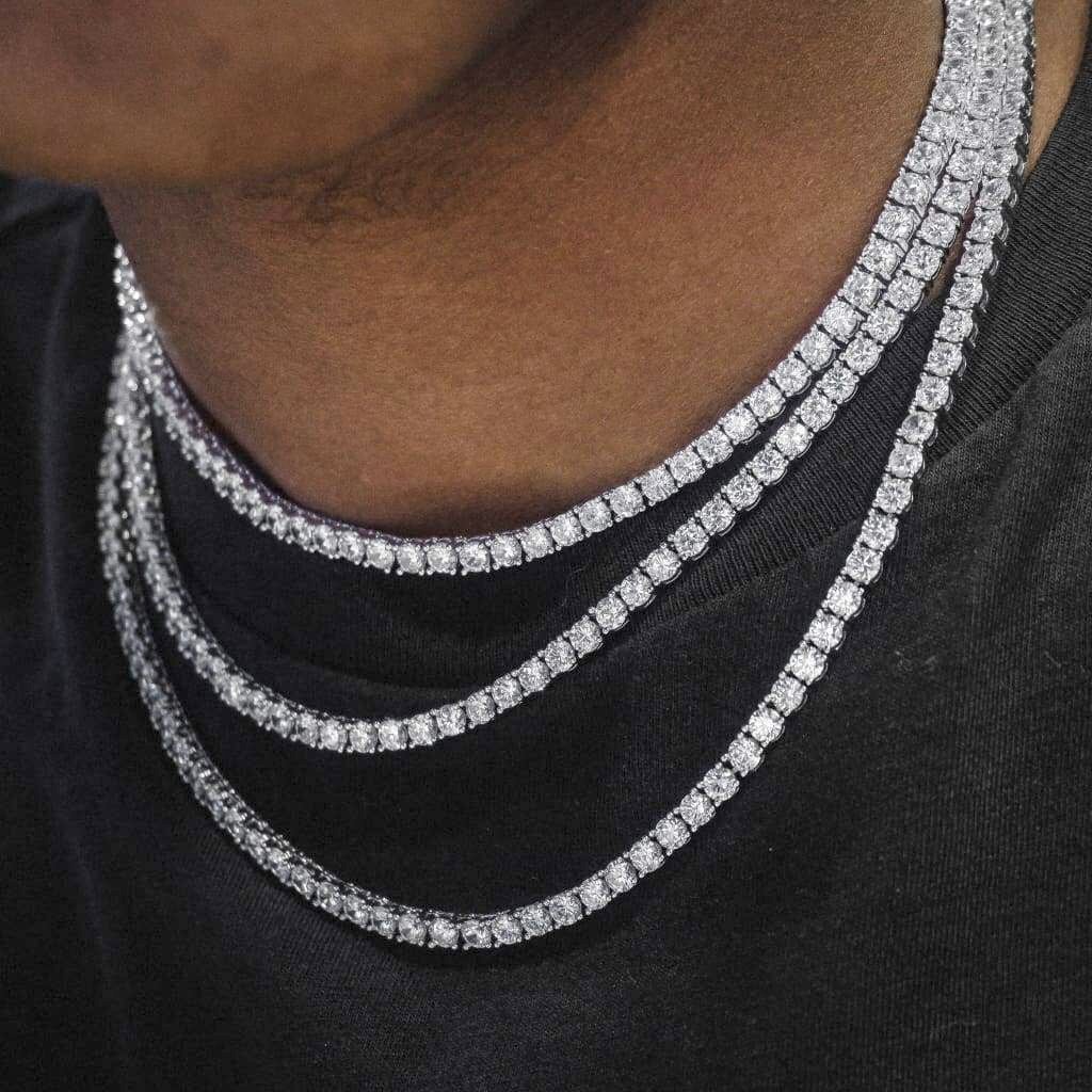 Diamond Tennis Chains Set